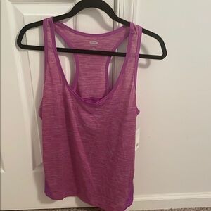 Old Navy Pink Sleeveless Racerback Tank Top